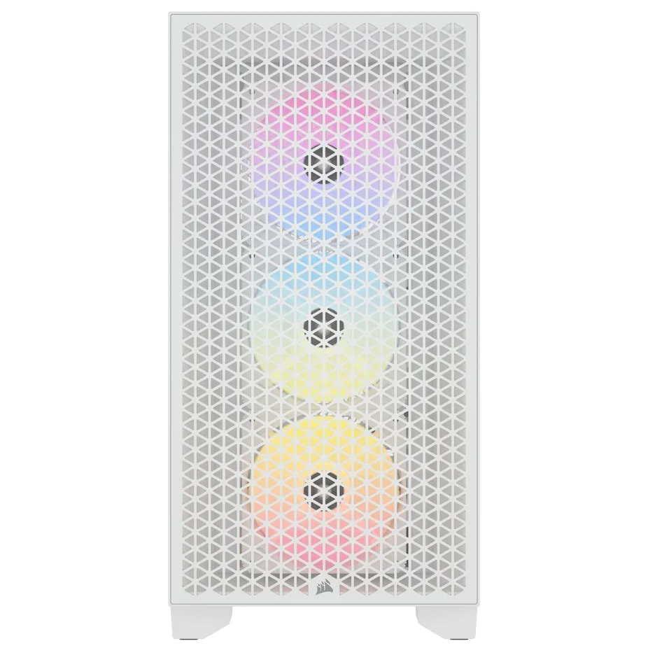 Corsair 海盜船 3000D RGB Airflow ATX Case (白色/White)(CC-9011256-WW)