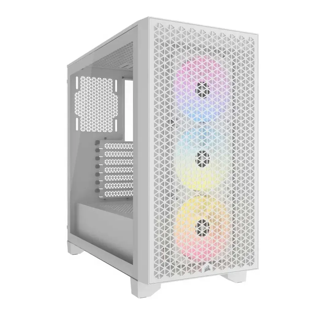 Corsair 海盜船 3000D RGB Airflow ATX Case (白色/White)(CC-9011256-WW)