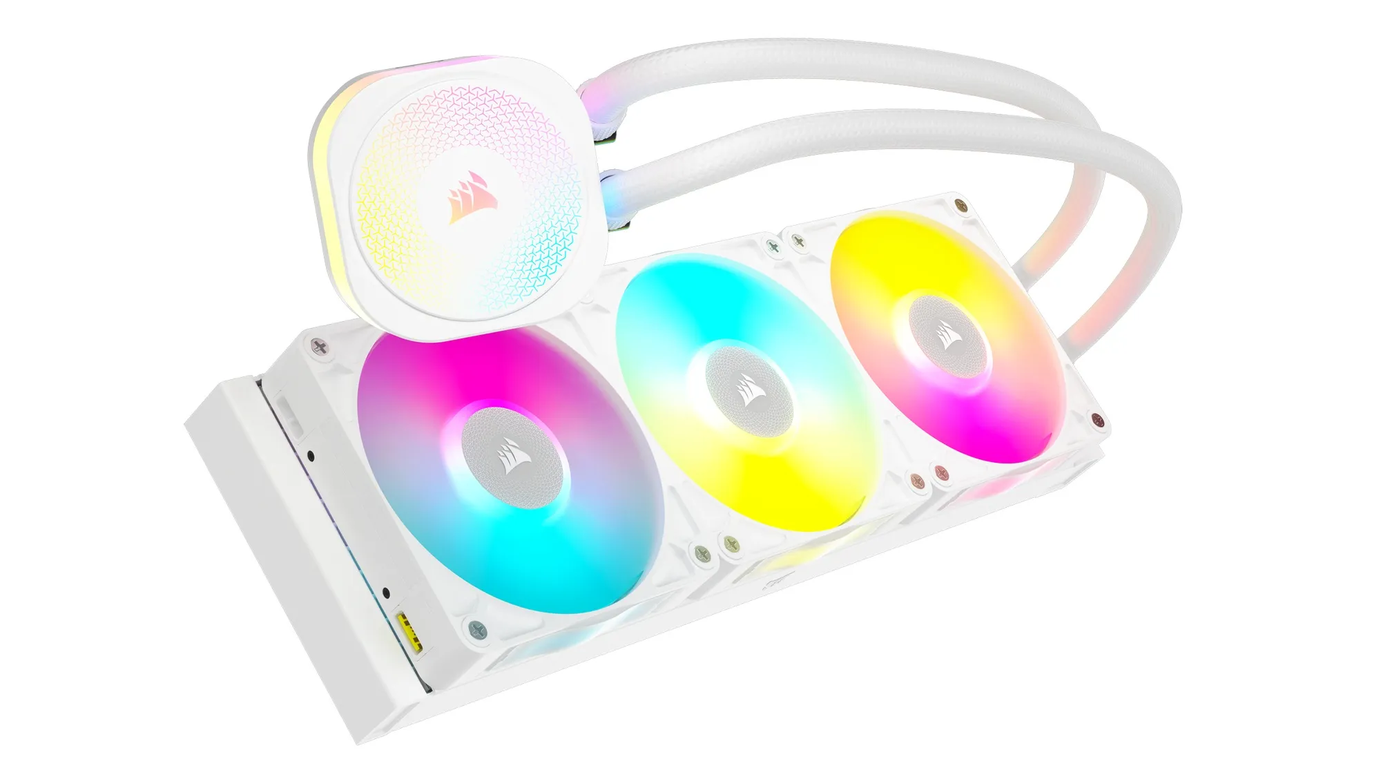 Corsair 海盜船 iCUE LINK TITAN 360 RX RGB 水冷散熱器 (白色)(AIO)(CW-9061021-WW)