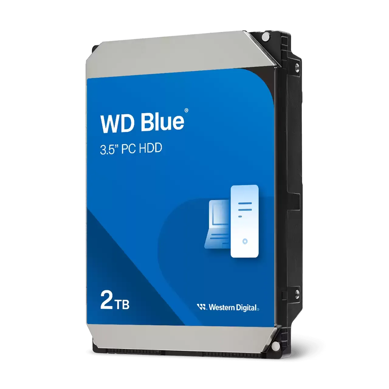 WD 西數 Blue 2TB SATA3 内置硬碟 (WD20EZBX/256MB/7200RPM/SMR/Desktop HDD)
