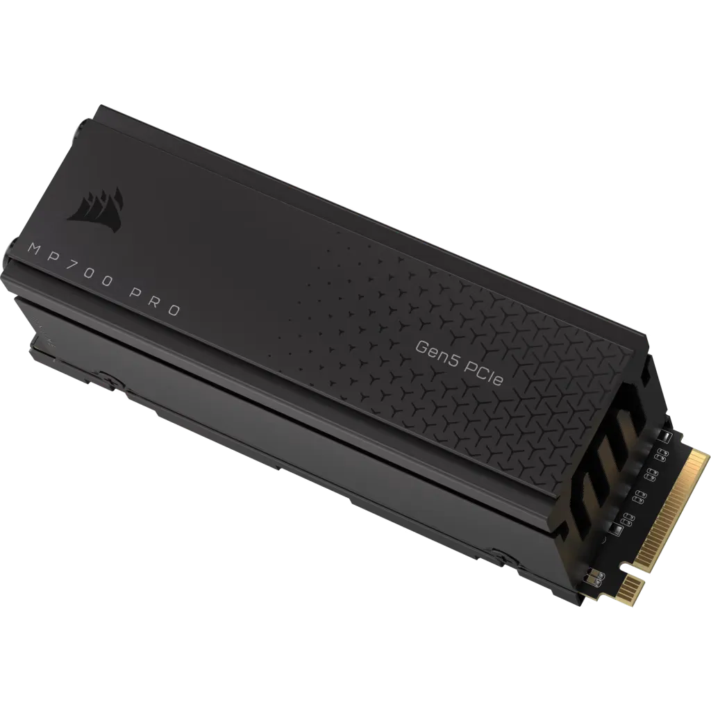 Corsair MP700 PRO 1TB with Air Cooler Gen 5.0x4 NVMe 2.0 M.2 SSD (固態硬碟)(CSSD-F1000GBMP700PRO)