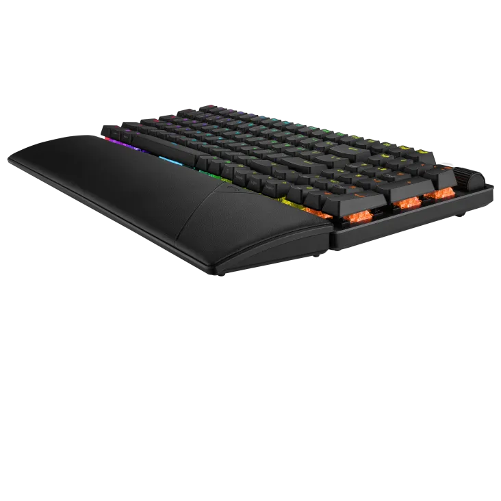 ASUS 華碩 ROG Strix Scope II 96 Wireless NX Snow軸機械式鍵盤 (黑色)(雪軸)(90MP037A-BKUA00)