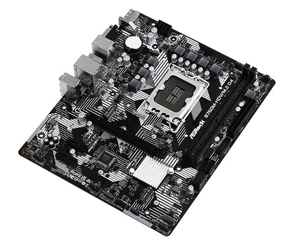 ASRock 華擎 B760M-HDV/M.2 D4 Micro-ATX 主機板 (DDR4/LGA 1700)