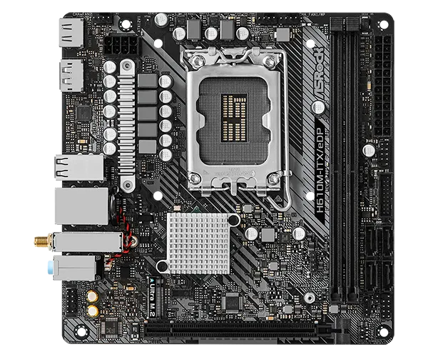 ASRock 華擎 H610M-ITX/eDP ITX 主機板 (DDR4/Wi-Fi/藍牙/LGA 1700)