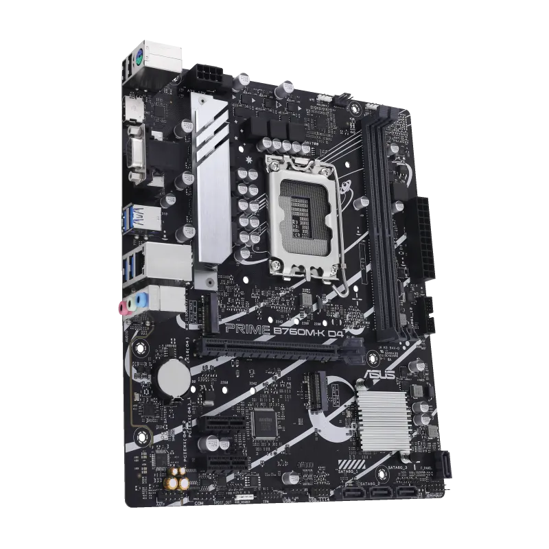 Asus 華碩 Prime B760M-K D4-CSM Micro-ATX 主機板 (DDR4/LGA 1700)