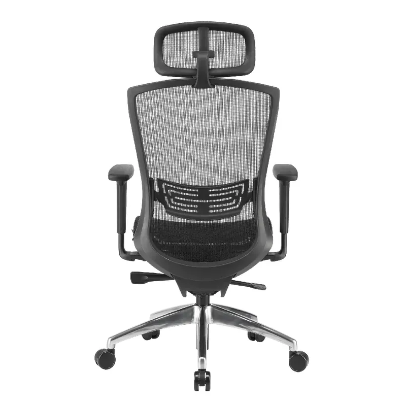 i-Rocks T03 人體工學網椅 (菁英黑)(GC-T03BK)(未包安裝費)