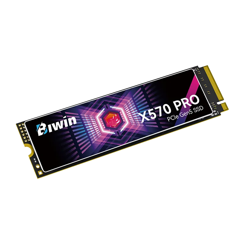 Biwin X570 Pro 2TB Gen 5.0x4 NVMe 2.0 M.2 SSD (R:14000MB/s/W
