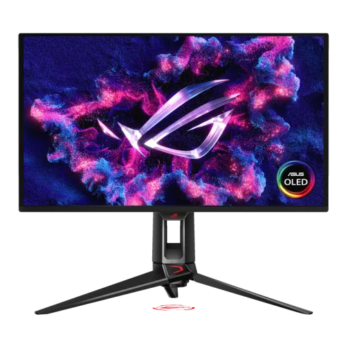 ASUS-華碩-27"-ROG-Swift-OLED-PG27UCDM-電競顯示器--(-QD-OLED--3840X2160--240Hz--HDMI&DP&USB-C--VESA100--高低升降)
