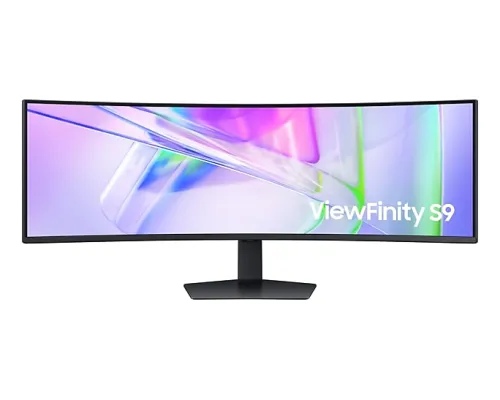 Samsung-三星-49"-ViewFinity-S9-49C950│S95UC-曲面電競顯示器-(-VA--5120x1440--120Hz--HDMI&DP--VESA100--高低升降--1000R)(LS49C950UACXXK)