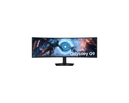 Samsung-三星-49"-Odyssey-G9-49FG916│DQHD-曲面電競顯示器-(-VA--5120x1440--144Hz--HDMI&DP--VESA100--高低升降--1000R)(LS49FG916ECXXK)