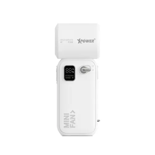 [White]-Xpower-C06-WH---Cooler-Mini-充電式便攜渦輪風扇