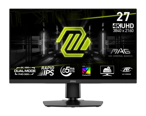 MSI-微星-27"-MSI-MAG-272URDF-E16-電競顯示器-(-Rapid-IPS--3840x2160--160Hz&320Hz--HDMI&DP--VESA100--高低升降)