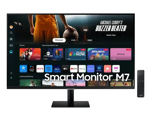 Samsung-三星-32"-Smart-Monitor-32FM702│M7│黑-智能顯示器-(-VA--3840x2160--60Hz--HDMI&USB-C--VESA100--Tizen系統)(LS32FM702UCXXK)