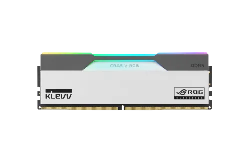 Klevv-科賦-CRAS-V-RGB-32GB-銀白色套裝-(2x16GB)-D5-6200C32-(ROG-CERTIFIED)(KD5AGUA80-62B320P)(XMP-EXPO)