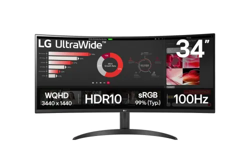 LG-樂金-34"-UltraWide-34WR50QK-B-曲面商務顯示器-(-VA--3440x1440--100Hz--HDMI&DP--VESA100--1800R)