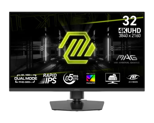 MSI-微星-32"-MAG-322URDF-E16-電競顯示器-(-Rapid-IPS--3840x2160--160Hz&320Hz--HDMI&DP--VESA100--高低升降)