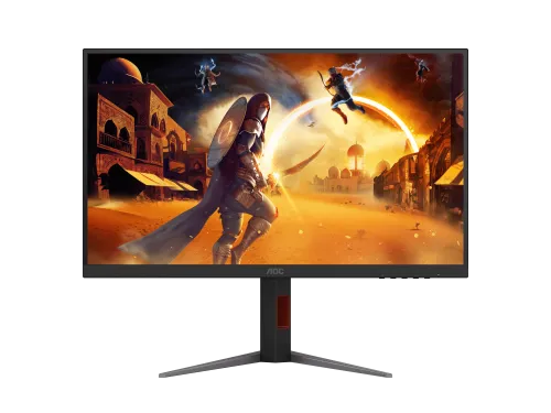 AOC--27"-Q27G4ZMN-平面電競顯示器-(-Fast-VA--2560x1440--240Hz--HDMI&DP--VESA100--高低升降)