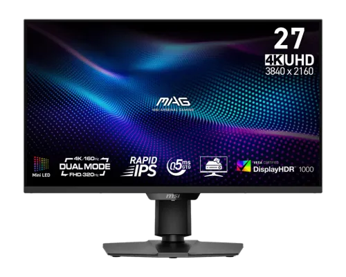 MSI-微星-27"-MSI-MAG-274UPDF-E16M-電競顯示器-(-Mini-LED--3840x2160--160Hz&320Hz--HDMI&DP--VESA100--高低升降)