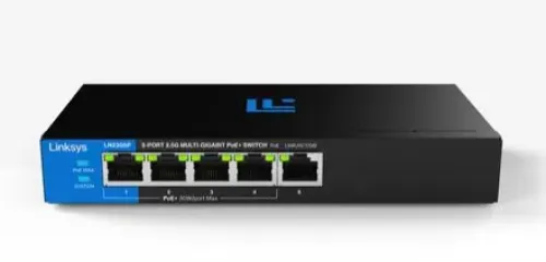 Linksys-LN2305P-AH-5port-2.5G-Multi-Gigabit-Unmanaged--POE+-Switch