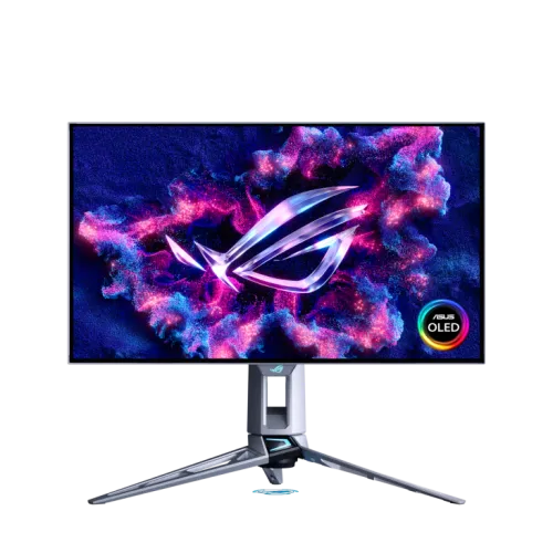 ASUS-華碩-27"-ROG-Swift-OLED-PG27AQWP-W-電競顯示器--(-WOLED--2560x1440--540Hz&720Hz)--HDMI&DP&USB-C--VESA100--高低升降)