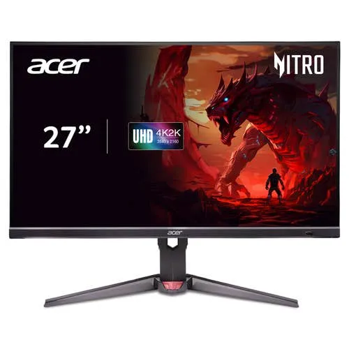 Acer-宏碁-27"-Nitro-XV272K-V5BMIIPRX-4K電競顯示器-(-IPS--3840x2160--160Hz--HDMI&DP--VESA100)