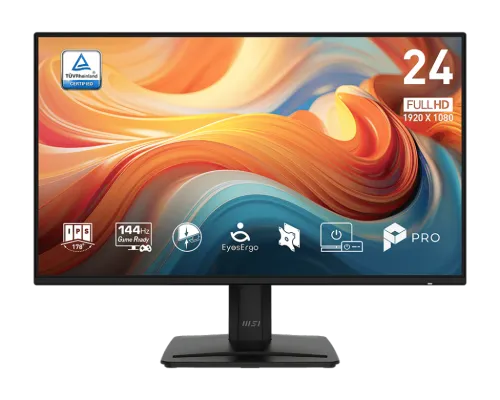 MSI-微星-24"-Pro-MP243-E14-文書顯示器-(-IPS--1920x1080--144Hz--HDMI&DP--VESA100)