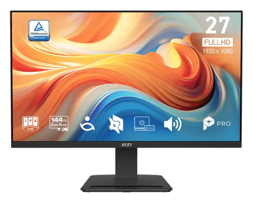 MSI-微星-27"-Pro-MP273-E14A-商務顯示器-(-IPS--144Hz--1920x1080--HDMI&DP--VESA100)