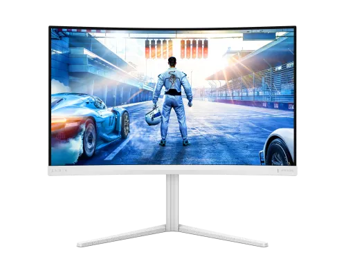 Philips-飛利浦-27"-27M2C5501UK-電競顯示器-(-Fast-IPS--320Hz-HDMI&DP--VESA--高低升降--WHITE)