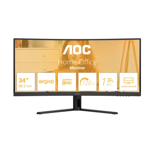 AOC--34"-CU34B3E-曲面顯示器(-VA--3440x1440--120Hz--HDMI&DP--VESA100--1500R)