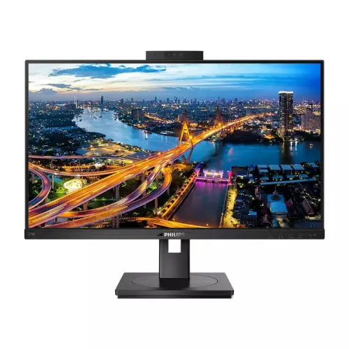Philips-飛利浦-27"-275B1H-商務平面顯示器-(-IPS--2560x1440--75Hz--DVI-D,HDMI&DP--Webcam--VESA100--高低升降)