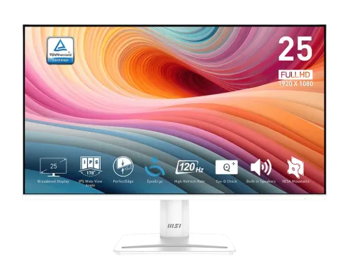 MSI-微星-25"-Pro-MP251W-E2-文書顯示器-(-IPS--1920x1080--120Hz--HDMI&DP&VGA--VESA100)