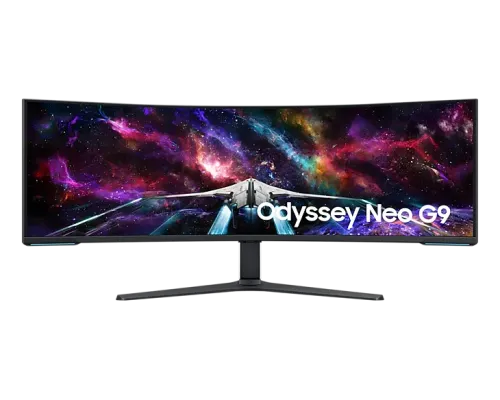 Samsung-三星-57"-Odyssey-Neo-G9-57CG952│G95NC-曲面電競顯示器-(-Mini-LED--7680x2160--240Hz--HDMI&DP--VESA100--高低升降--1000R)(LS57CG952NCXXK)
